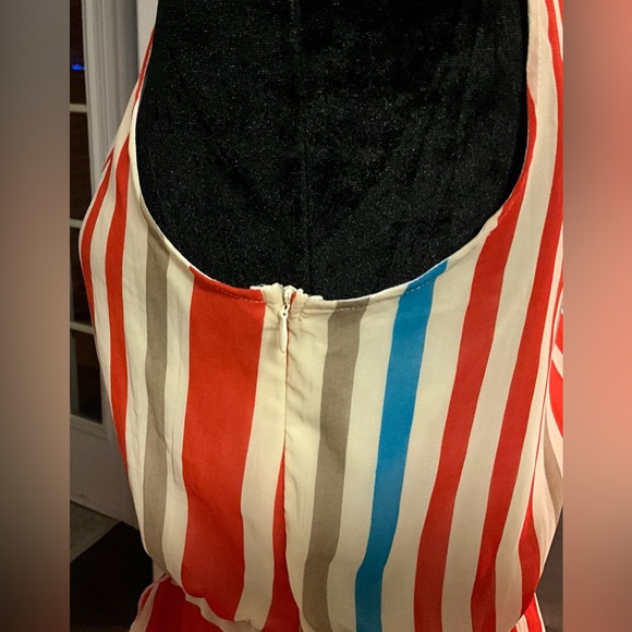 NWT Urban Cowgirl Red Light Charming Sleeveless Striped - Picture 11 of 12